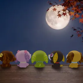 お月見しながらの〜んびり🌕