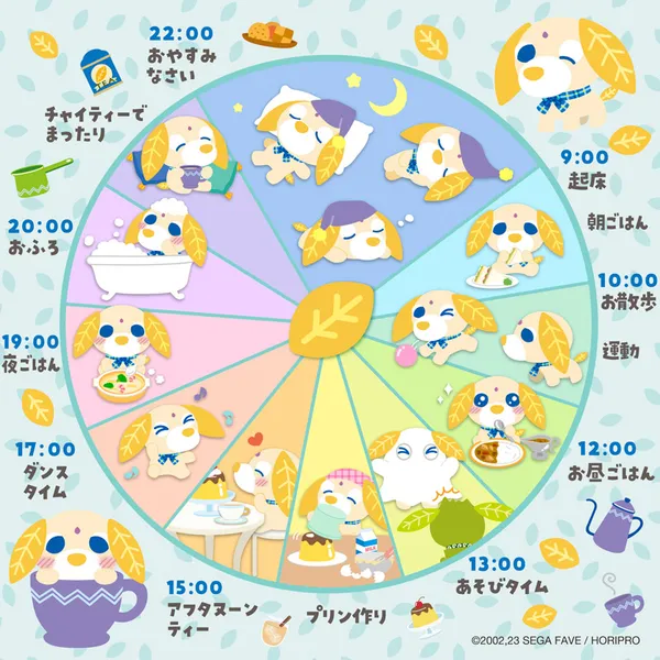チャイのスケジュール