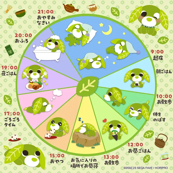 リョクのスケジュール