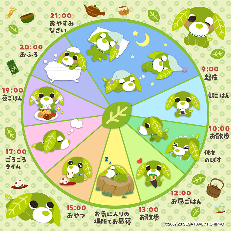 リョクのスケジュール
